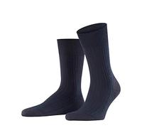FALKE City Bristol Pure - Calcetines para hombre (3 unidades), azul marino, 39-40