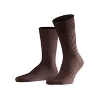 FALKE City Bristol Pure - Calcetines para hombre (3 unidades), marrón, 43-44