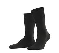 FALKE ClimaWool M So lana lyocell lisos 1 par, Calcetines Hombre, Gris Anthracite Melange 3117, 43-44