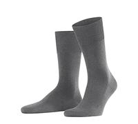 Falke Calcetines Hombre ClimaWool M So lana y lyocell lisos 1 par Gris Light Grey Melange 41-42