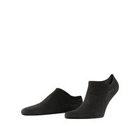 FALKE ClimaWool M In lana lyocell invisibles lisos 1 par, Calcetines pinkies Hombre, Gris Anthracite Melange 3117, 41-42