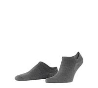 FALKE ClimaWool M In lana lyocell invisibles lisos 1 par, Calcetines pinkies Hombre, Gris Light Grey Melange 3216, 41-42