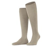 FALKE ClimaWool M Kh lana lyocell lisos 1 par, Calcetines largos Hombre, Beis Pebble Melange 4044, 41-42