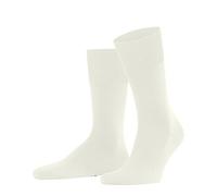 FALKE ClimaWool M So lana lyocell lisos 1 par, Calcetines Hombre, Blanco Off-White 2040, 43-44