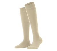 FALKE ClimaWool W Kh lana lyocell lisos 1 par, Calcetines largos Mujer, Beis Cream 4011, 37-38