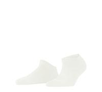FALKE ClimaWool W Sn lana lyocell lisos 1 par, Calcetines cortos Mujer, Blanco Off-White 2040, 37-38