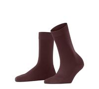FALKE ClimaWool W So lana lyocell lisos 1 par, Calcetines Mujer, Marrón Cayenne 5950, 37-38