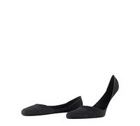 FALKE Cool 24/7 M In algodón invisibles lisos 1 par, Calcetines pinkies Hombre, Gris Anthracite Melange 3080, 45-46