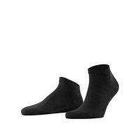 FALKE Cool 24/7 M Sn algodón lisos 1 par, Calcetines cortos Hombre, Gris Anthracite Melange 3080, 43-44