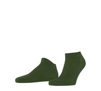 FALKE Cool 24/7 M Sn algodón lisos 1 par, Calcetines cortos Hombre, Verde Cypress 7528, 43-44