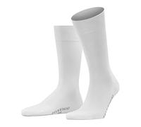 FALKE Cool 24/7 M So algodón lisos 1 par, Calcetines Hombre, Blanco White 2000, 43-44