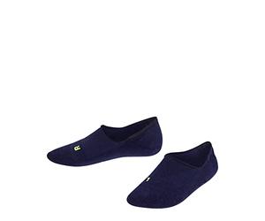 FALKE Cool Kick Invisible K In suave transpirable secado rápido invisibles lisos 1 par, Calcetines pinkies Unisex niños, Azul Marine 6120, 27-30