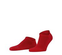 FALKE Cool Kick Sneaker U Sn suave transpirable secado rápido lisos 1 par, Calcetines cortos Unisex adulto, Rojo Fire 8150-O, 37-38