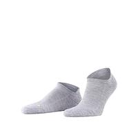 FALKE Cool Kick Sneaker U Sn suave transpirable secado rápido lisos 1 par, Calcetines cortos Unisex adulto, Gris Light Grey 3400-O, 35-36