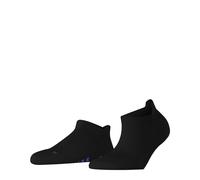 FALKE Cool Kick Sneaker W Sn suave transpirable secado rápido lisos 1 par, Calcetines cortos Mujer, Negro Black 3000, 35-36