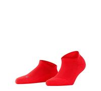 FALKE Cool Kick Sneaker W Sn suave transpirable secado rápido lisos 1 par, Calcetines cortos Mujer, Rojo Fire 8150-O, 39-41