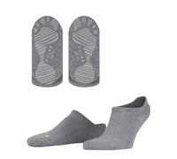FALKE Cool Kick U Hp suave transpirable secado rápido puños en la suela 1 par, Calcetines para casa Unisex adulto, Gris Light Grey Melange 3775, 37/38 EU