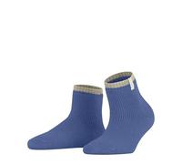 FALKE Cosy Plush W Sso lana alpaca estampados 1 par, Calcetines Mujer, Azul Og Ribbon Blue 6318, 35-38