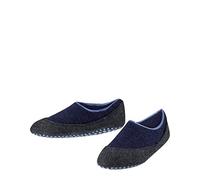 FALKE Cosy Slipper K Hp lana puños en la suela 1 par, Calcetines para casa Unisex niños, Azul Darkblue 6681, 33/34 EU