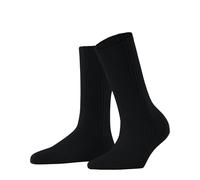 FALKE Cosy Wool Boot W So lana lisos 1 par, Calcetines Mujer, Azul Dark Navy 6375, 39-42