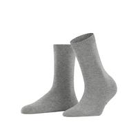 FALKE Cosy Wool W So Lana Cachemira Unicolor 1 Par Calcetines, Gris (Light Heather 3223), 35-38 para Mujer