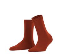 FALKE Cosy Wool W So lana cachemira lisos 1 par, Calcetines Mujer, Naranja Red Clay 8095, 35-38