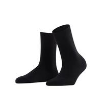 FALKE Cosy Wool W So lana cachemira lisos 1 par, Calcetines Mujer, Negro Black 3000, 35-38