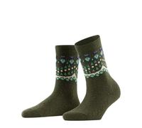 FALKE Cosy Wool W So lana cachemira lisos 1 par, Calcetines Mujer, Verde Artichoke 7436 Special Edition, 39-42