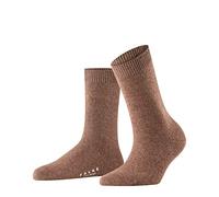 FALKE Cosy Wool W So Lana Cachemira Unicolor 1 Par Calcetines, Marrón (Jasper 5622), 35-38 para Mujer