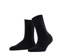 FALKE Cosy Wool W So Lana Cachemira Unicolor 1 Par Calcetines, Negro (Black 3009), 35-38 para Mujer