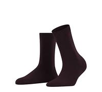 FALKE Cosy Wool W So Lana Cachemira Unicolor 1 Par Calcetines, Rojo Barolo 8596, 35-38 para Mujer