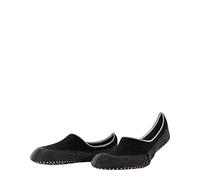 FALKE Cosyshoe Invisible M Hp lana puños en la suela 1 par, Calcetines para casa Hombre, Negro Black 3000, 37/38 EU