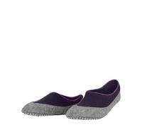 FALKE Cosyshoe Invisible W Hp lana puños en la suela 1 par, Calcetines para casa Mujer, Rojo Wineberry 8761, 37-38