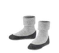 FALKE Cosyshoe K Hp lana puños en la suela 1 par, Calcetines para casa Unisex niños, Gris Light Grey 3400, 35/36 EU