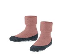 FALKE Cosyshoe K Hp Lana Puños En La Suela Calcetines para casa, Rosa Wild Rose 8803, 29/30 EU Unisex niños