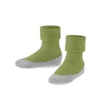 FALKE Cosyshoe K Hp Lana Puños En La Suela Calcetines para casa, Verde Bamboo 7650, 29/30 EU Unisex niños