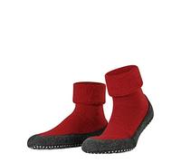 FALKE Cosyshoe M Hp lana puños en la suela 1 par, Calcetines para casa Hombre, Rojo Fire 8150, 41/42 EU