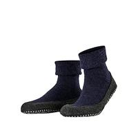 FALKE Cosyshoe M Hp lana puños en la suela 1 par, Calcetines para casa Hombre, Azul Dark Blue 6680, 37/38 EU