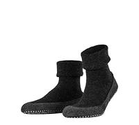 Falke Calcetines para casa Cosyshoe M Hp lana, puños en la suela, Gris Anthracite Melange 45/46