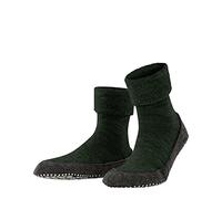 FALKE Cosyshoe M Hp lana puños en la suela 1 par, Calcetines para casa Hombre, Verde Green Melange 7318, 45/46 EU