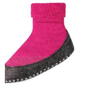 FALKE Cosyshoe Minis K HP lana puños en la suela 1 par, Calcetines para casa Unisex niños, Rosa (Gloss 8550), 27-28