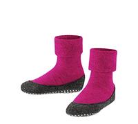 FALKE Cosyshoe Minis K HP lana puños en la suela 1 par, Calcetines para casa Unisex niños, Rosa (Gloss 8550), 25-26