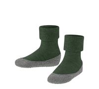 FALKE Cosyshoe Minis K Hp lana puños en la suela 1 par, Calcetines para casa, Verde Seaweed 7297, 23-24