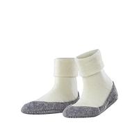 FALKE Calcetines 'Cosyshoe' gris / blanco, Talla 37-38