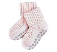 FALKE Cotton Catspads Bebés Calcetines para andar por casa con impresión de botones en la suela powderrose (8900), 62-68