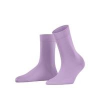 FALKE Cotton Touch W So algodón lisos 1 par, Calcetines Mujer, Rosa Shell Pink 8045, 35-38