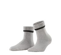 FALKE Cuddle Pads W Hp algodón lana puños en la suela 1 par, Calcetines para casa , Gris Silver 3290, 39-42