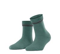 FALKE Cuddle Pads W Hp algodón lana puños en la suela 1 par, Calcetines para casa Mujer, Verde Fjord 7475, 35/38 EU