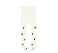 FALKE Cute Ladybug B Ti algodón estampadas 1 pieza, Pantimedias Unisex bebé, Blanco Off-White 2040, 74-80