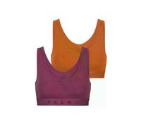 Falke Daily Comfort 0070 W BU - Sujetador Transpirable de algodón para Mujer, Multicolor, Surtido 0070, M (2 Unidades)